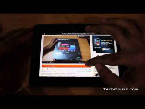 BlackBerry Playbook impressions after using for a week