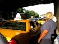 New York City Taxi Cab Driver Yvonne Beretta Crashes on the Grand Central Parkway