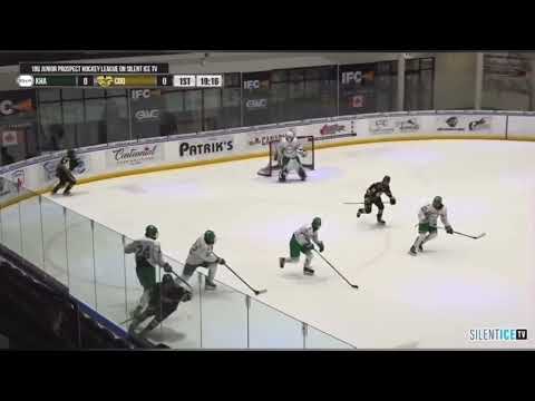 Adam Shypitka U18 AAA - defends 2 on 1 then scores going coast to coast Feb. 2025