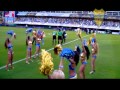 porristas partido,las Boquitas