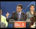 Mitin dos socialistas de Teo para as municipais 2007 no Pazo de Adrán, con intervencións de Jano Leis e Emilio Pérez Touriño.