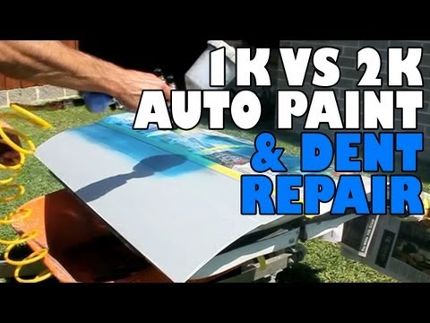 1K Acrylic VS 2 Pack Auto Paint + Dent Repair