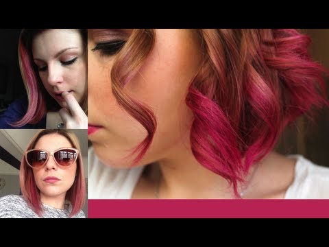 how to dip dye hair uk
