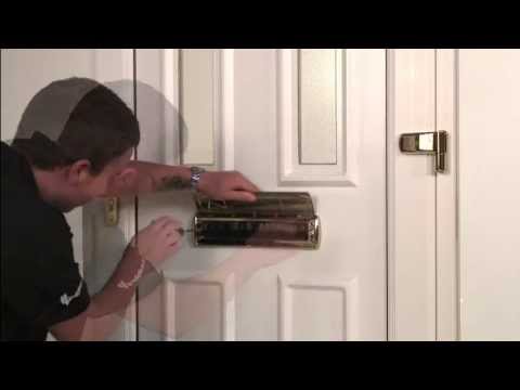 how to fit a upvc door