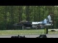 Spyker F1 vs F16 Jet Fighter