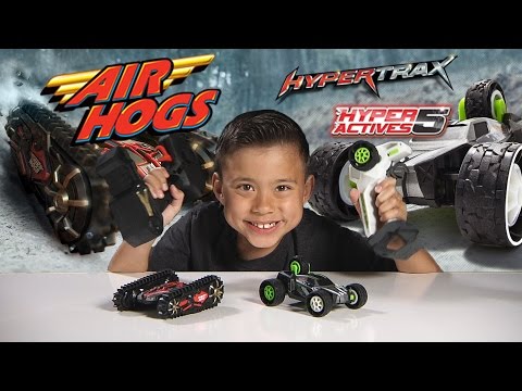 how to control rc car in air
