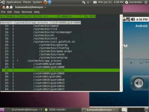 Analyzing inside of Android with TOMOYO Linux