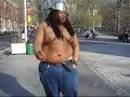 Mr Pregnant Goes Outside