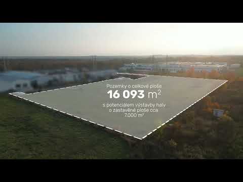 Video Komerční pozemek pro výstavbu haly v Chomutově