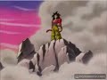 DBZ - Goku ascends into super sayan 4