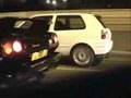 Golf3 vr6T(530hp)Golf2 16T(430hp) vs Lamborghini Diablo