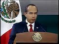 Mensaje del Presidente Calderón Mensaje del Presidente Calderón