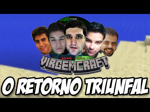 Minecraft - A volta do VIRGEMCRAFT com um NOVO PIRATA