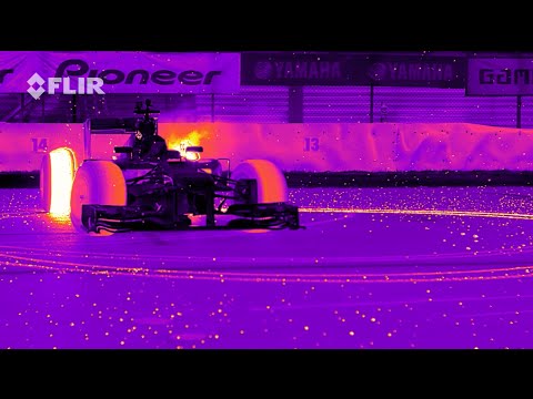 VIDEO: Formule 1 z pohledu infračervené kamery