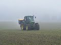 John Deere 6910 Spreading Fert