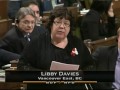 Libby asks the Conservative government to secure funding for AIDS organizations