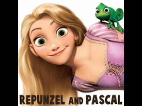 how to draw rapunzel