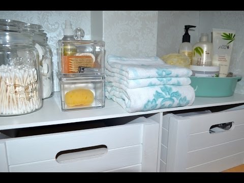 Bathroom Organization: Under The Sink