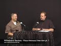 Ed Stetzer Interviewing Vince Antonucci in the VIP room at the Whiteboard Sessions