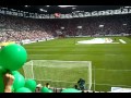 FCA-Hymne zum ersten Mal in der 1.Liga (6/8/11, M-Block)