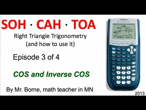 how to isolate x from cos x