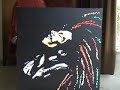 Re: Bob Marley profile live painting