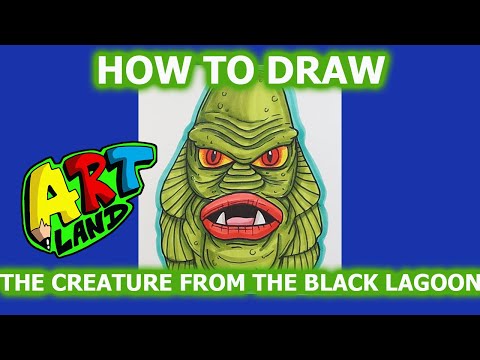 video-linktoworks-How to Draw THE CREATURE FROM THE BLACK LAGOON