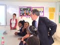 The Prime Minister visits Preston Manor High School