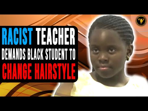 Racist Teacher Demands Black Student To Change Hairstyle, Then This Happen.