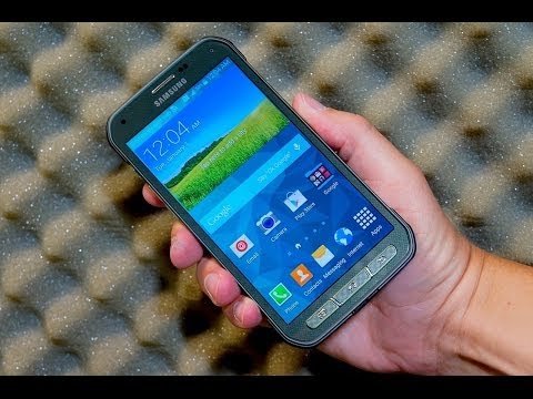 Samsung Galaxy S5 Active Unboxing and Hardware Tour
