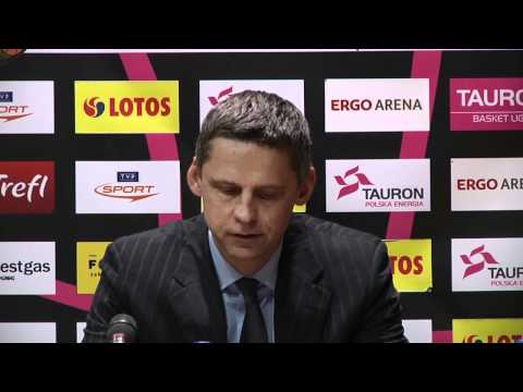 Trefl Sopot - PBG Basket Poznań (konferencja prasowa)