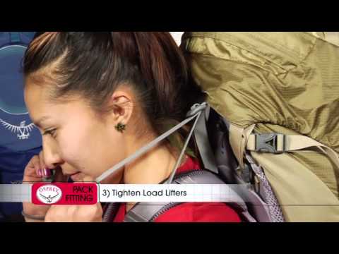 how to adjust osprey pack