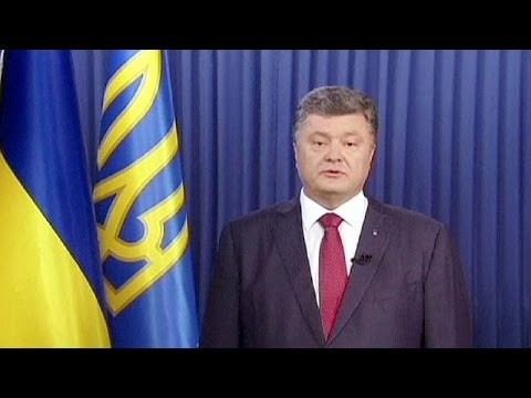 AIRLINER - Ukrainian President Petro Poroshenko said that the