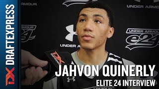 Jahvon Quinerly Elite 24 Interview