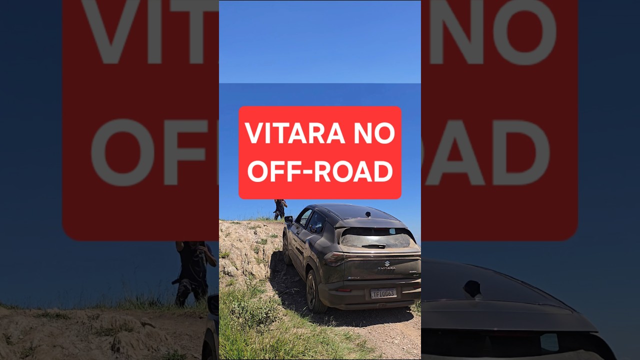 NOVO SUZUKI E-VITARA 4X4 NO OFF-ROAD