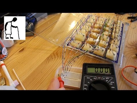 how to make a battery from a potato