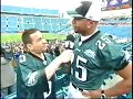Tonight Show - Mitch Fatel interviews 2005 PHI Eagles