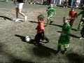 Rhain Davis 3-year old Justin scores 1st goal