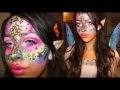 Zelda Fairy Inspired Makeup Halloween Tutorial How-To: Part 1 Eyes