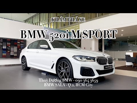 Khám phá BMW 520i M Sport 2021 Trắng - Alpine White