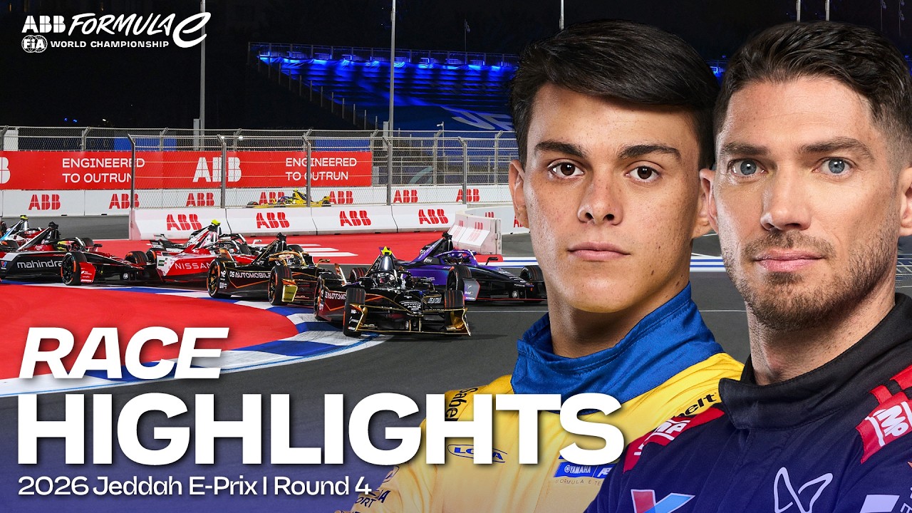 Race Highlights | 2026 Jeddah E-Prix Round 4
