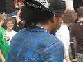 afrika bambaataa the godfather of hip-hop spinnin'!!!! 

my bro cody (in the wu-tang shirt) got in the b-boy circle. truly a life changing moment. lol