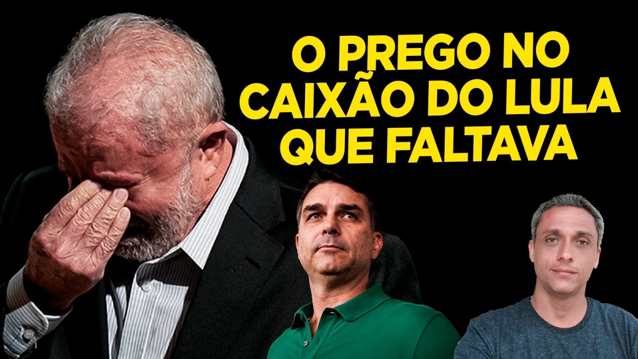 ÓTIMA NOTÍCIA NESSE DOMINGO - Flávio Bolsonaro arrebentando e LULA derretendo