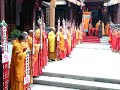 White Ghost at a Buddha Temple in Nanjing China