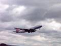 Manchester Airport 747 departure