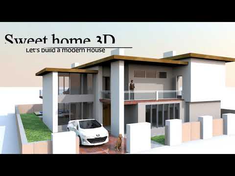 Modern House in Sweet Home 3D