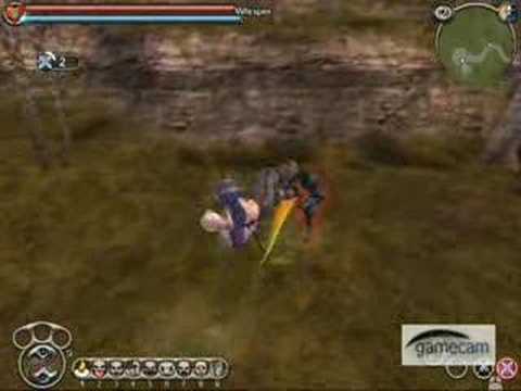 Fable: Whisper VS Hero with Yew Staff