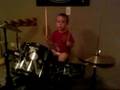 videos de Keke showing off on the drums