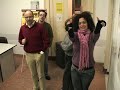 Il giorno del rifiuto: lo striscione Differenziamoci