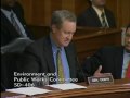 Senator Mike Crapo comments during a markup of the Clean Water Restoration Act by the Senate Environment and Public Works Committee on preserving water rights.